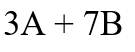 If the velocity of a particle is v = At + Bt2, where A and B are constants, then the distance travelled by it between 1 s and 2 s is