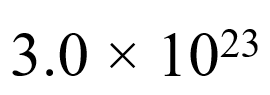 The number of molecules in 16 g of methane is