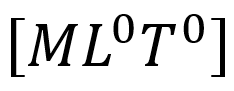 The dimensional Formula for ω in the relation y = A sin ωt is