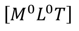 The dimensional formula for the pressure gradient is