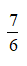 If at the centre of two circle angle subtends by the equal arc are 30º and 45º then the ratio of their radii is –