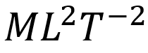 Dimensions of latent heat is