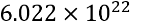 The number of atoms in 558.5 g of Fe (at.wt. 55.85) is: