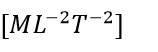 The dimensions formula of torque is