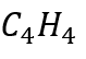 The empirical formula of a compound is CH. Its molar mass is 78. The molecular formula of the compound will be: