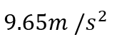 Assuming earth to be a sphere of uniform density, what is the value of 'g' in a mine 100 km below the earth's surface? (Given, R-6400 km)