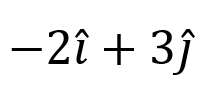 The velocity of a projectile at the initial point A is (2i +3j ̂). Its velocity (in m/s) at point B is