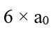 If the radius of first Bohr orbit be a0, then the radius of the third orbit would be