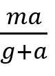 A balloon with mass m is descending down with an acceleration a (where a < g). How much mass should be removed from it so that it starts moving up with an acceleration a ?