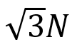 Three forces acting on a body are shown in the figure. To have the resultant force only along the y-direction, the magnitude of the minimum additional force needed is