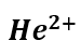 Which has the highest e/m ratio ?