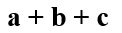 If a, b and c are in AP, then the value of