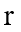 The force between the electrons separated by a distance r varies as: