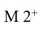 An element M has an atomic mass 19 and atomic number 9, its ion is represented by