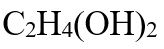 If all the four following compounds were sold at the same price, which would be cheapest for preparing an antifreeze solution for a car radiator?