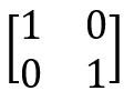 If X and Y are 2 × 2 matrices such that 2X + 3Y = O and X + 2Y = I, where O and I denote the 2 × 2 zero matrix and then 2 × 2 identity matrix, then X is equal to