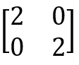 If X and Y are 2 × 2 matrices such that 2X + 3Y = O and X + 2Y = I, where O and I denote the 2 × 2 zero matrix and then 2 × 2 identity matrix, then X is equal to