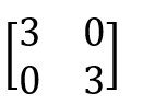 If X and Y are 2 × 2 matrices such that 2X + 3Y = O and X + 2Y = I, where O and I denote the 2 × 2 zero matrix and then 2 × 2 identity matrix, then X is equal to