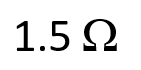 Equivalent resistance between point C and D in the combination of resistance shown is –