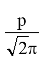 A charged particle enters a uniform magnetic field with a velocity vector at an angle of 45° with the magnetic field. The pitch of helical path followed by the particle is p. The radius of the helix will be -