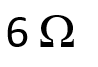 In the circuit shown in figure the value of R is-