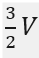 If a charged spherical conductor of radius 10 cm has potential V at a point distant 5 cm from its centre, then the potential at a point 15 cm from the centre will be: