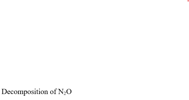 Which one of the following reactions is a true first order reaction?