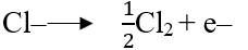 Which one is not called a anode reaction from the following