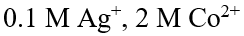 Which of the following will form a cell with the highest voltage?