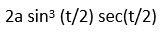 A magnet is suspended horizontally in the earth's magnetic field. When it is displaced and released, it oscillates in a horizontal plane with a period T. If a piece of wood of same M.I as the magnet is attached to the magnet is attached to the magnet, the new period of oscillation of the system would be -