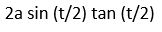 A magnet is suspended horizontally in the earth's magnetic field. When it is displaced and released, it oscillates in a horizontal plane with a period T. If a piece of wood of same M.I as the magnet is attached to the magnet is attached to the magnet, the new period of oscillation of the system would be -