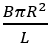 A superconducting loop of radius R has self inductance L. A uniform and constant magnetic field B is applied perpendicular to the plane of the loop. Initially current in this loop is zero. The loop is rotated by 180º. The current in the loop after rotation is equal to -