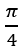 Angle between the tangents to the curve y = x2 – 5x + 6 at the points (2, 0) and (3, 0) is-