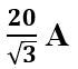 A coil has resistance 30 ohm and inductive reactance 20 ohm at 50 Hz frequency. If an ac source, of 200-volt, 100 Hz, is connected across the coil, the current in the coil will be