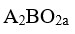 Structure of a mixed oxide is cubic close packed (ccp). The cubic unit cell of mixed oxide is composed of oxide ions. One fourth of the tetrahedral voids are occupied by divalent metal A and the octahedral voids are occupied by a monovalent metal B. The formula of the oxide is