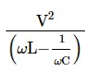 For a series LCR circuit, the power loss at resonance is :