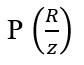 A resistance ‘R’ draws power ‘P’ when connected to an AC source. If an inductance is now placed in series with the resistance, such that the impedance of the circuit becomes ‘Z’, the power drawn will be