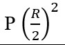 A resistance ‘R’ draws power ‘P’ when connected to an AC source. If an inductance is now placed in series with the resistance, such that the impedance of the circuit becomes ‘Z’, the power drawn will be