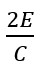 A radiation of energy 'E' falls normally on a perfectly reflecting surface. The momentum transferred to the surface is (C = Velocity of light)