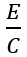 A radiation of energy 'E' falls normally on a perfectly reflecting surface. The momentum transferred to the surface is (C = Velocity of light)