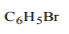 Silver benzoate reacts with bromine to form