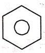 The structural formula of cyclohexanol is