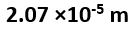 In a p-type semiconductor the acceptor level i situated 60 meV above the valence band. The maximum wavelength of light required to product a hole will be