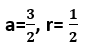 Consider an infinite geometric series with first term a and common ratio r. If the sum is 4 and the second term is 3/4 then
