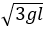 A mass m is attached to the end of a rod of length l. The mass goes along a vertical circular path with the other end hinged at its centre. What should be the minimum velocity of the mass at the bottom of the circle so that the mass completes the circle?