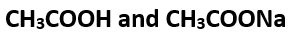 Which one of the following pairs of solution is not an acidic buffer?