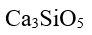 Among the following components of cement which is present in highest amount?