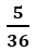 The probability that the same number appear on throwing three dice simultaneously is