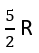 Molar specific heat of a monoatomic gas at constant pressure is