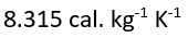 The difference between molar specific heats of s of any gas is